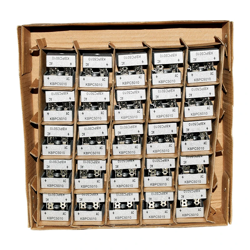 Мостовой диод 50 шт./лот KBPC5010 5010 GPP 50A 1000V KBPC | Мобильные телефоны и аксессуары