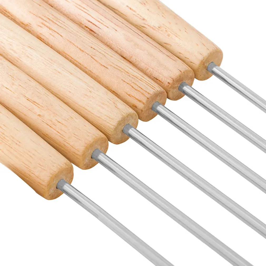 

Stainless Steel Chocolate Fork Hot Pot Forks Cheese Fruit Dessert Fork Fondue Melting Skewer Kitchen Tools