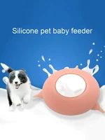 new generation baby pets bubble milk bowl silicone nipple for new born puppiesdogscats milk water feeder food dispenser