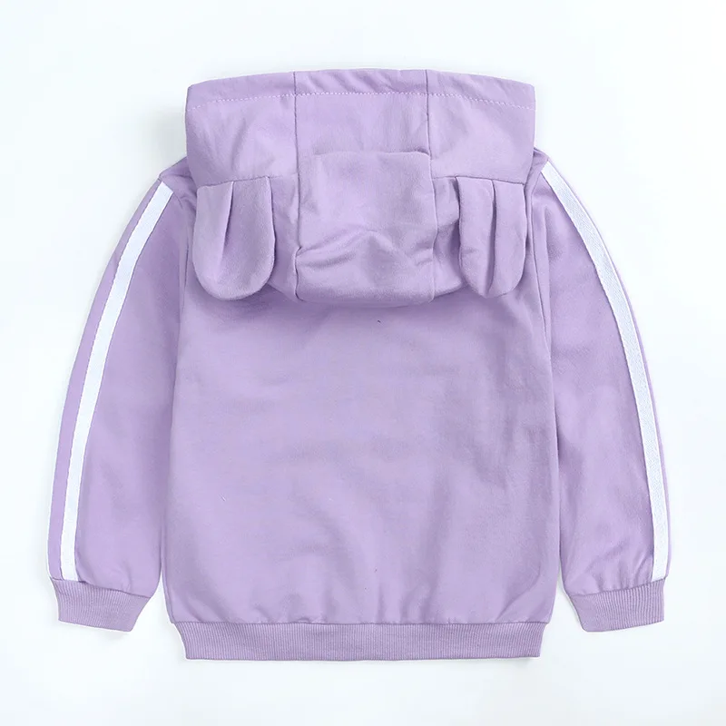 

Children's clothing new boy suit spring and autumn clothing two-piece long-sleeved hooded girl sports autumn clothing 2021