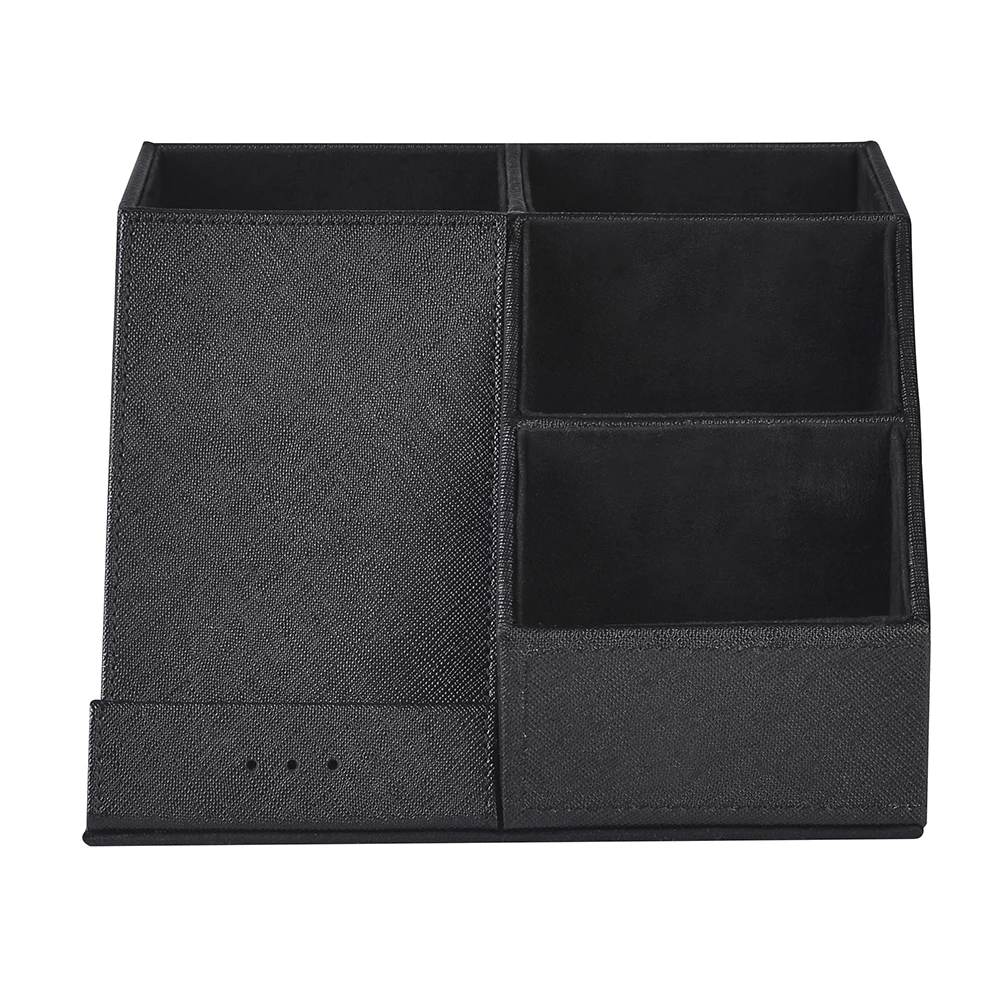 

Wireless Charger Desk Organizer Multi-Function Pen Holder Desktop Storage Box Home Office Supplies M88