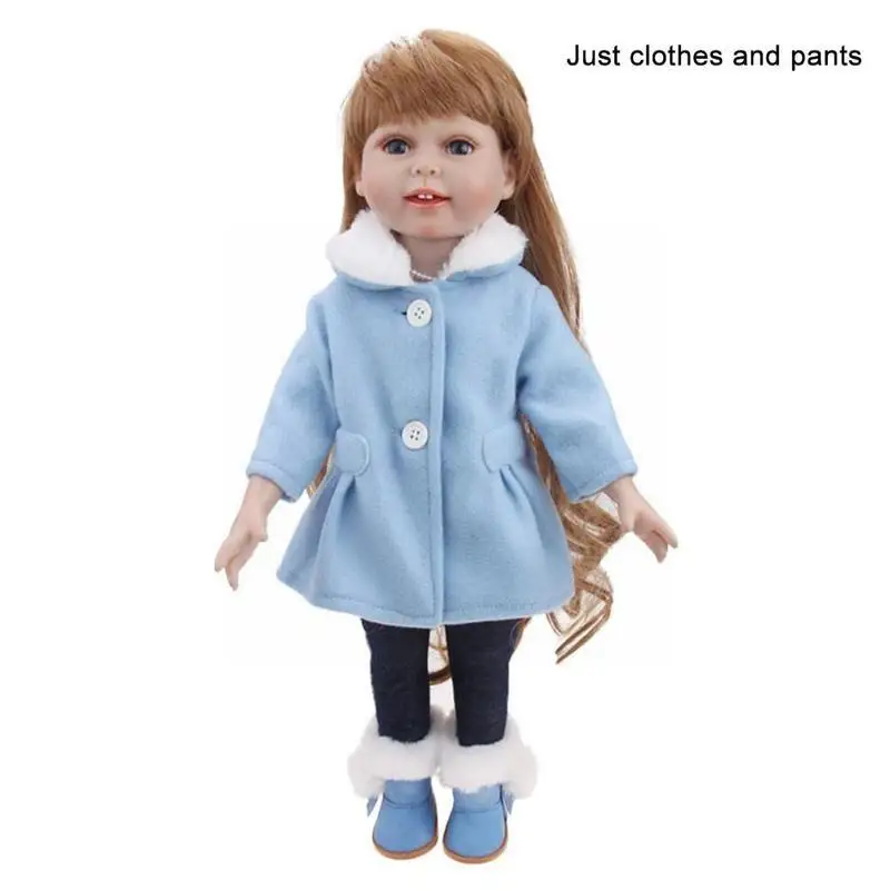 

18 Inch Doll Accessories Handmade Dress Clothes Skirt Doll Toy Girls Gift Born Princess Girl's Style Fashion New K3M6