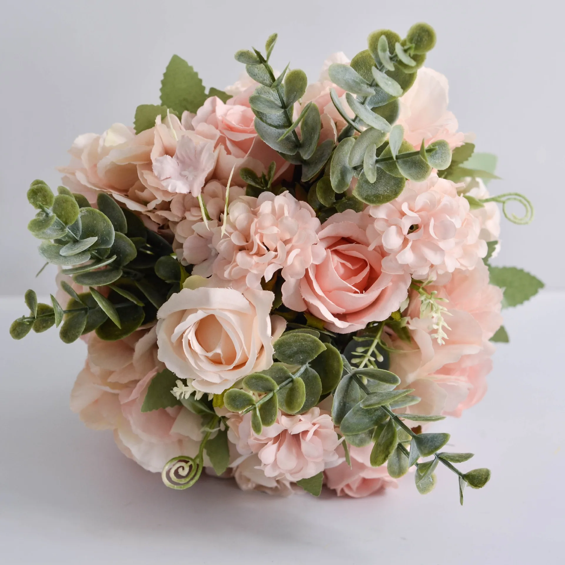 Modet Boho Wedding Bouquet Flowers Marriage Accessories Small Bridal Bouquets Silk Roses for Bridesmaids Home Decoration | Свадьбы и