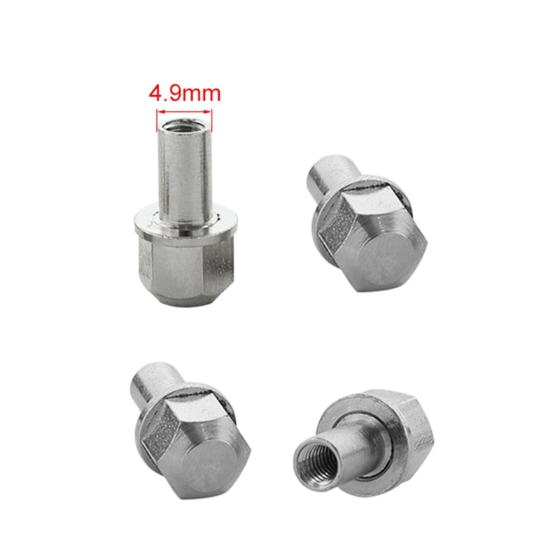 

8 Pcs Hex Adapter Wheel Hubs Extension Combiner, 4 Pcs A & 4 Pcs B