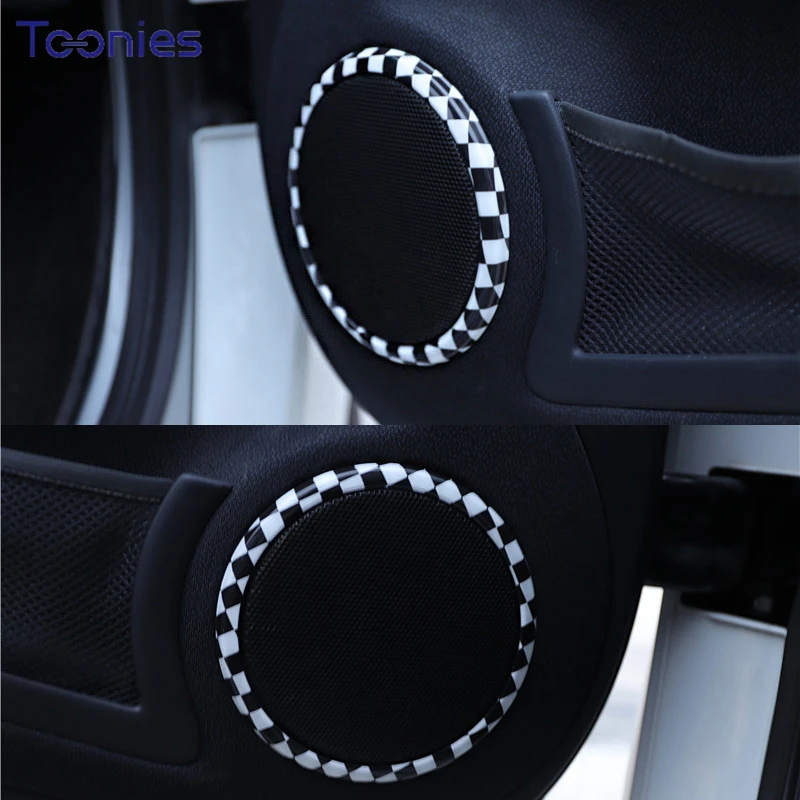 

Car Door horn decoration ring for Mercedes-Benz Smart 451 Fortwo Car accessories Styling Modified Decoration Protective Sticker