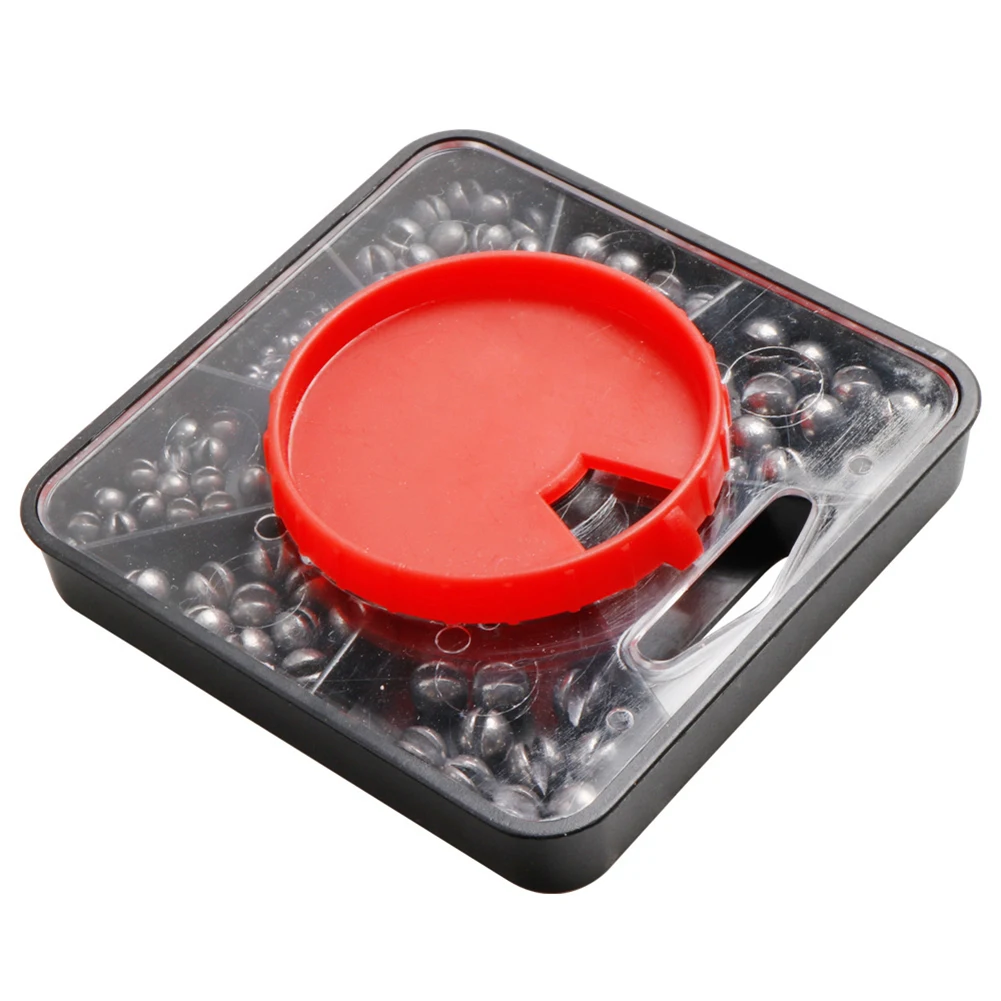 100 шт. рыболовные съемные грузики с ящиком для хранения | Спорт и развлечения