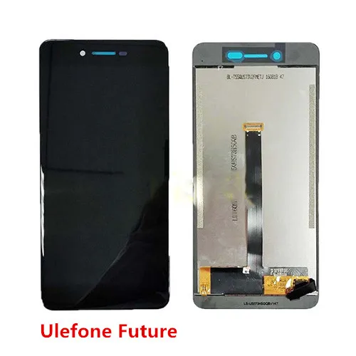 Ulefone Future-Black Для Ulefone Future Digitizer sensor& UleFone gemini Lcd Сенсорная панель экран дигитайзер стекло Лен Asembly Модуль Замена черный - Цвет: Ulefone Future-Black