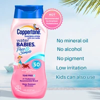 coppertone spf 50 waterbabies sunscreen lotion broad spectrum moisturizer whitening protector facial sun protect cream