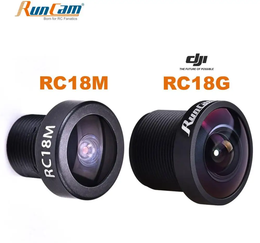 

RunCam RC18G RC18M 1.8mm Lens for DJI FPV camera Phoneix Swift2 RunCam Racer/Racer 2 Robin FPV Mini Camera RC FPV Racing Drone