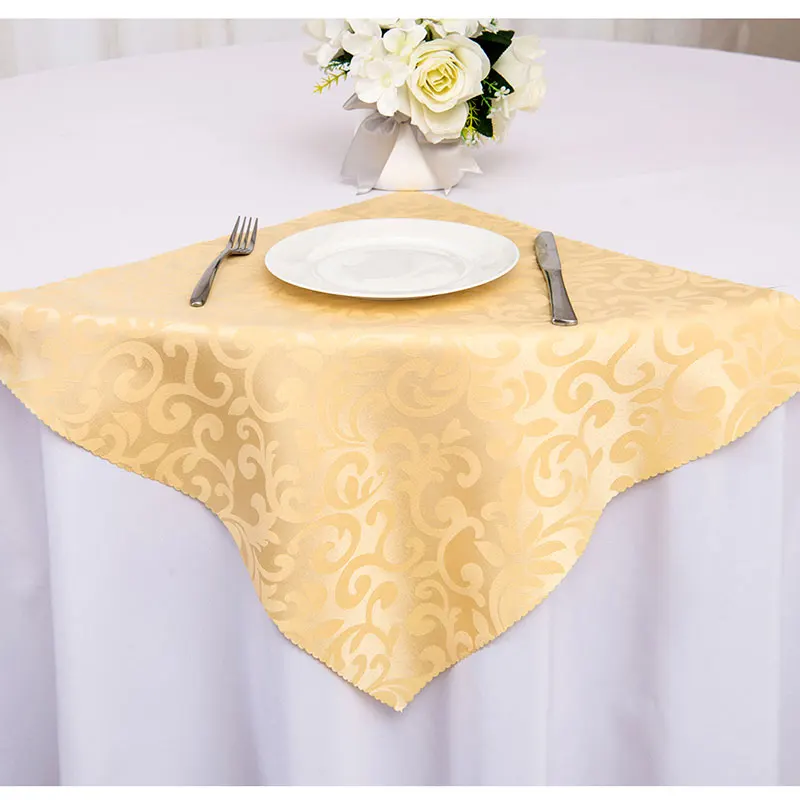10PCS/Lot 48cm Wedding Decoration Cloth Napkins Kitchen Table Dinner Linen Napkin For Restaurant Supplies Polyester Handkerchief | Дом и сад