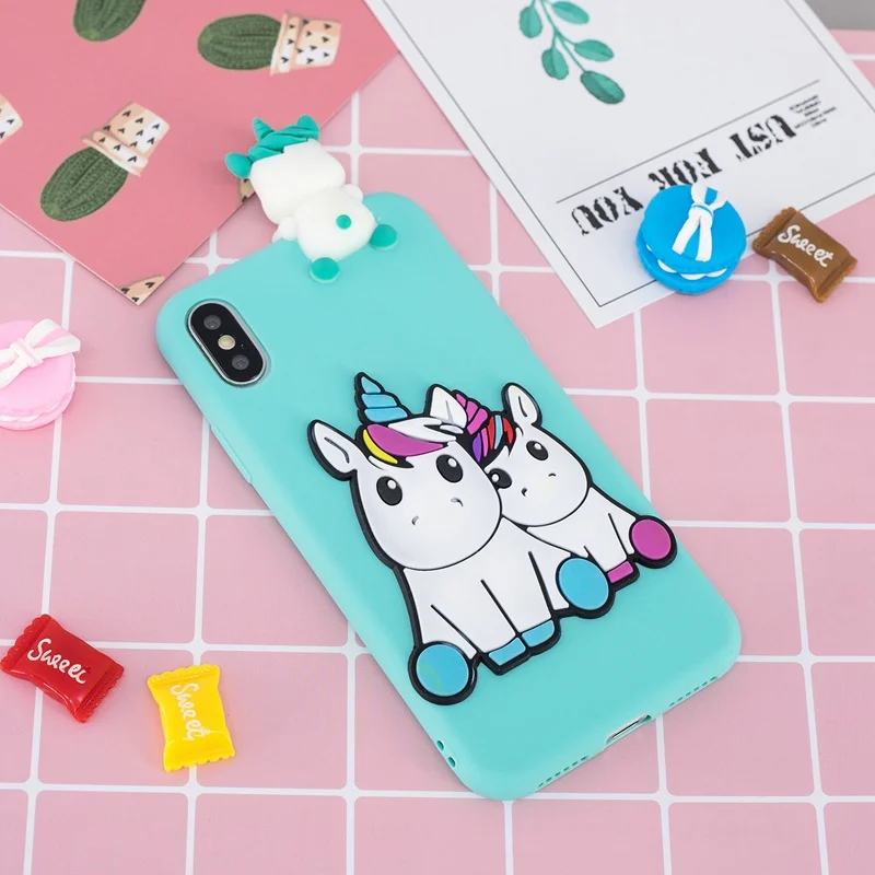 Единорог мультфильм чехол для iPhone 7 8 6 s 6s Plus 5s 5 se 5se силиконовые игрушки чехол для iPhone 11 Pro XS Max X XR для iPhone 11 чехол