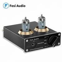 fosi audio phono preamp for turntable phonograph preamplifier mini stereo audio hifi vacuum tube amplifier box x2 for diy