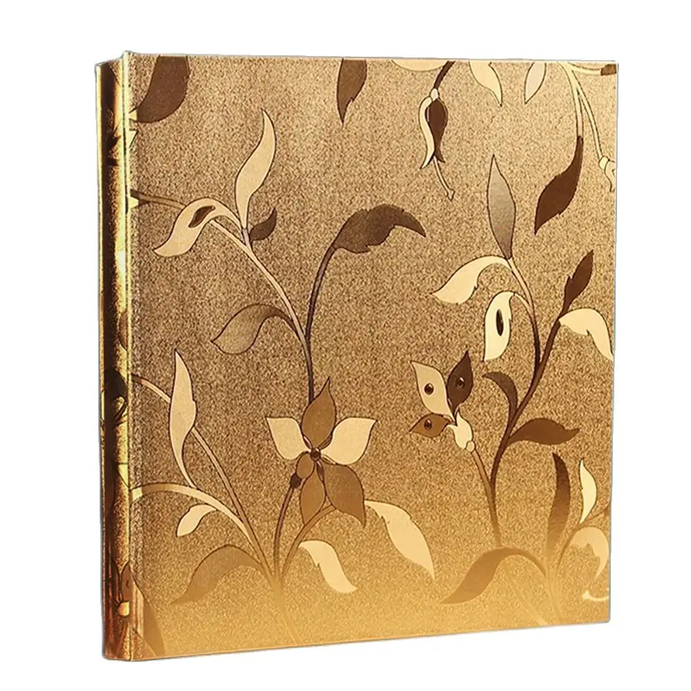 

Large Capacity Insert-Type Photo Album Luxury Weedding Photo Album 500 Photos Family Memorial Book Stamp Collection Book Gift