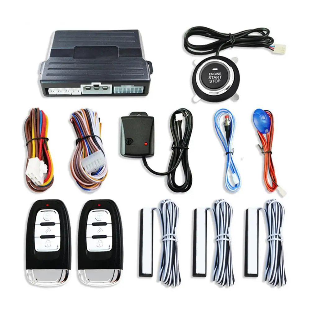 Универсальная Умная Система зажигания PKE 12 В|Система запуска без ключа| |