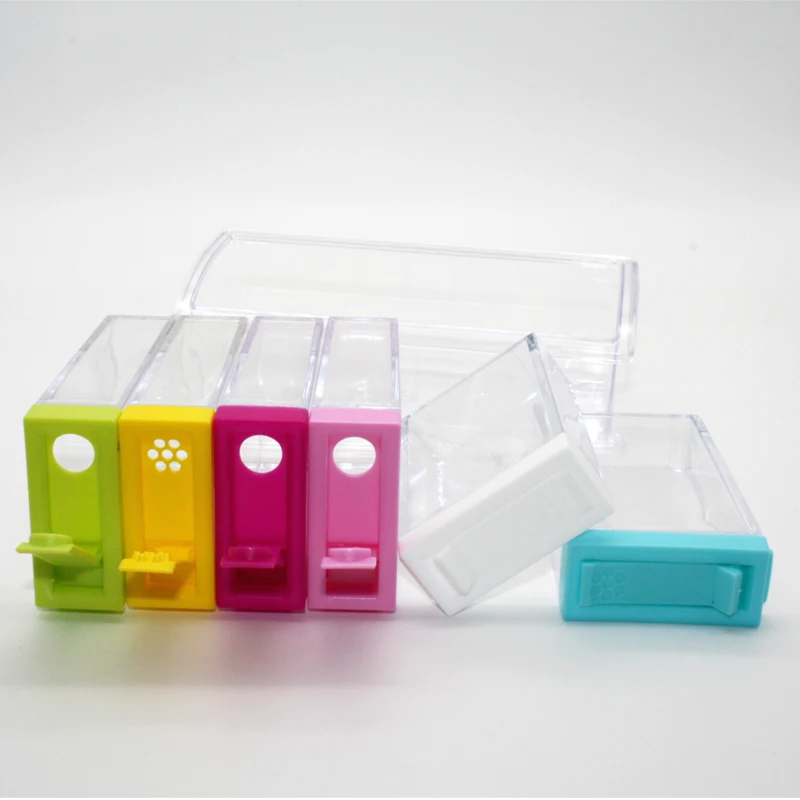 Spice Jar Seasoning Box 6Pcs/Set Kitchen Storage Bottle Jars Transparent Salt Pepper Cumin Powder Tools Drop ship | Дом и сад