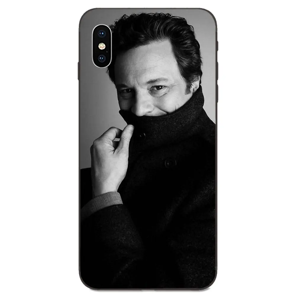 Мягкие лучшие чехлы Colin Firth мужской актер знаменитостей стильные для Apple iPhone 4 6 6S 7 8