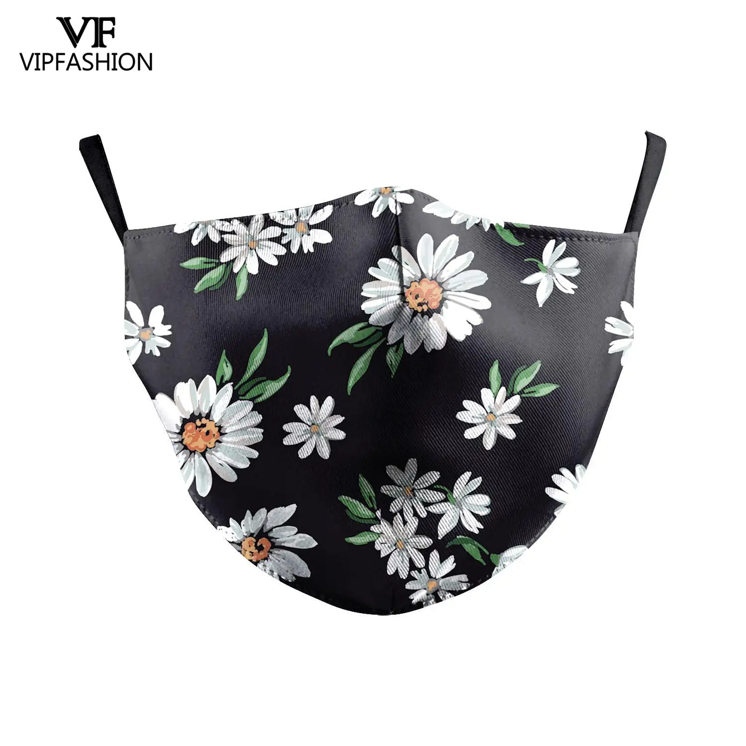 Маска для лица взрослых VIP FASHAION маска с цветочным принтом женщин дышащая моющаяся