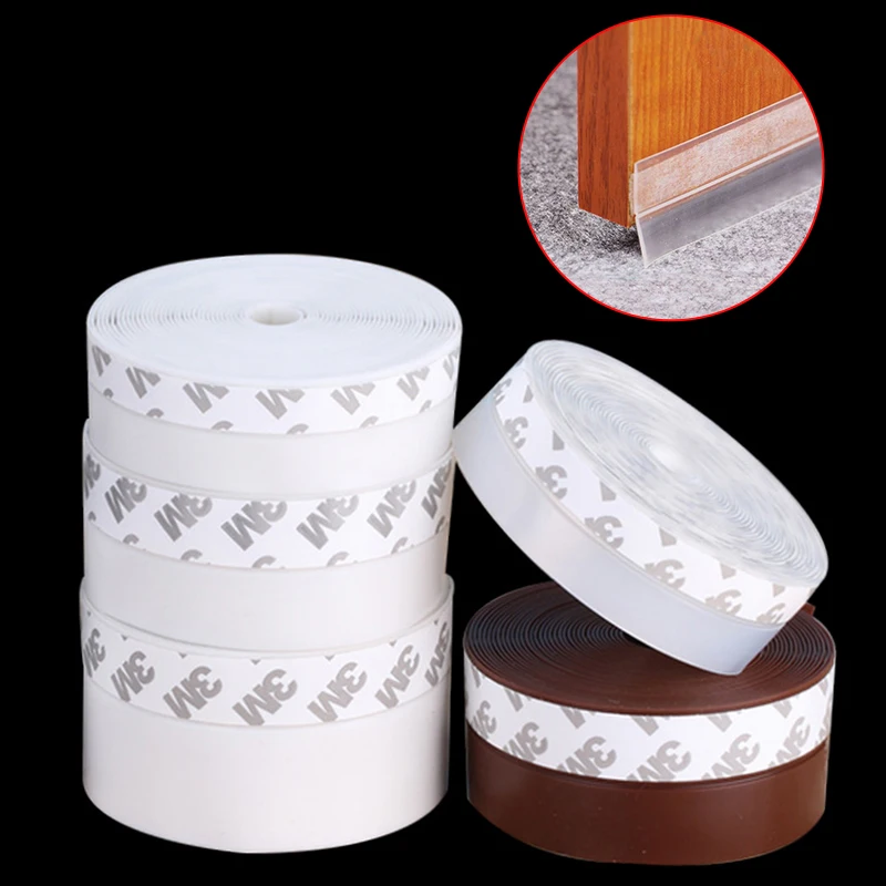 

Silicone Door and Window Sealing Strip Window Thermal Insulation and Warm Glass Door Soundproof and Waterproof Strip 3 Meters