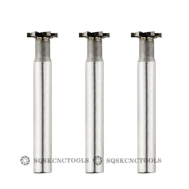 Т-образный фреза из сплава Вольфрамовая сталь шероховатый хвостовик для