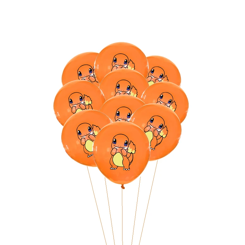 10 шт. Покемон тема Пикачу маленький огонь Дракон Дженни черепаха мультфильм