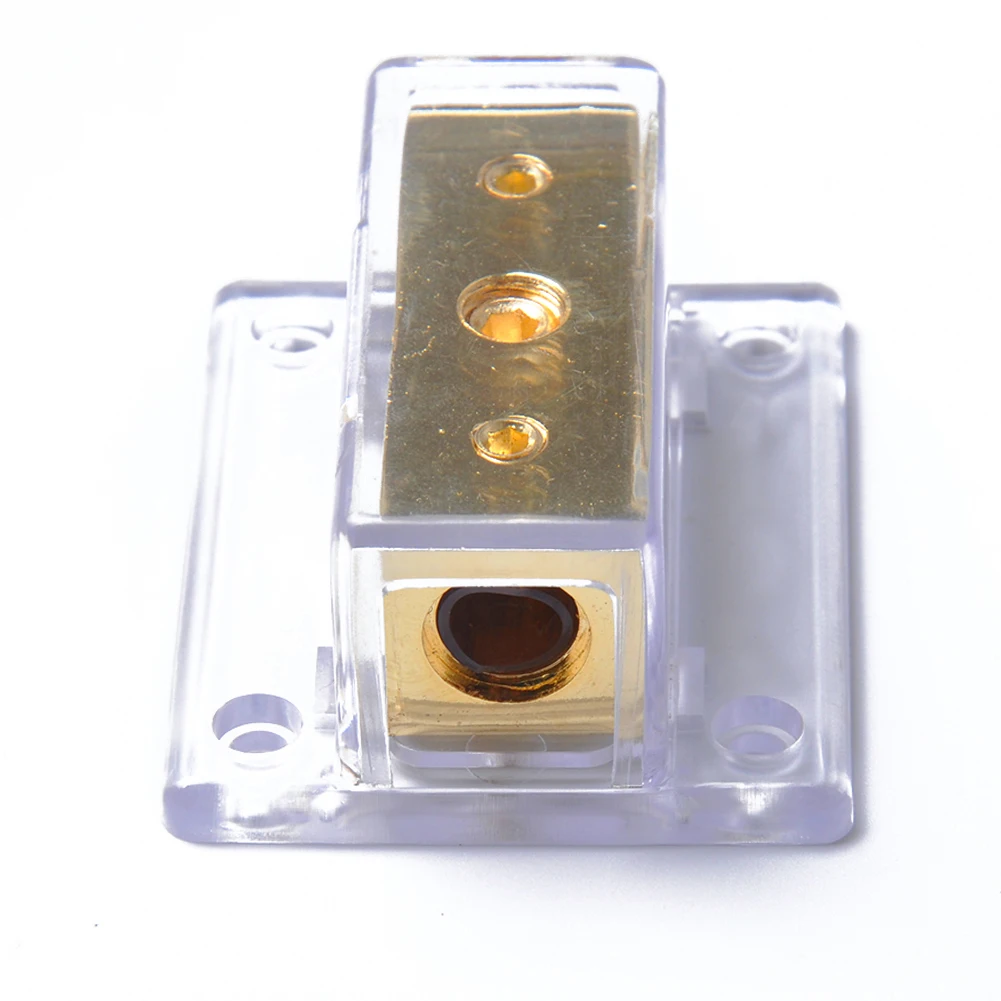 Распределительный Блок сплиттер 4 полосная Мощность наземный стерео аудио