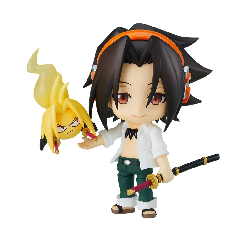 

Pre-Sale Shaman King Yoh Asakura Q Version Figure Pvc Model Toy Desktop Ornament Action Figure Model Modification Anime Toy Gift