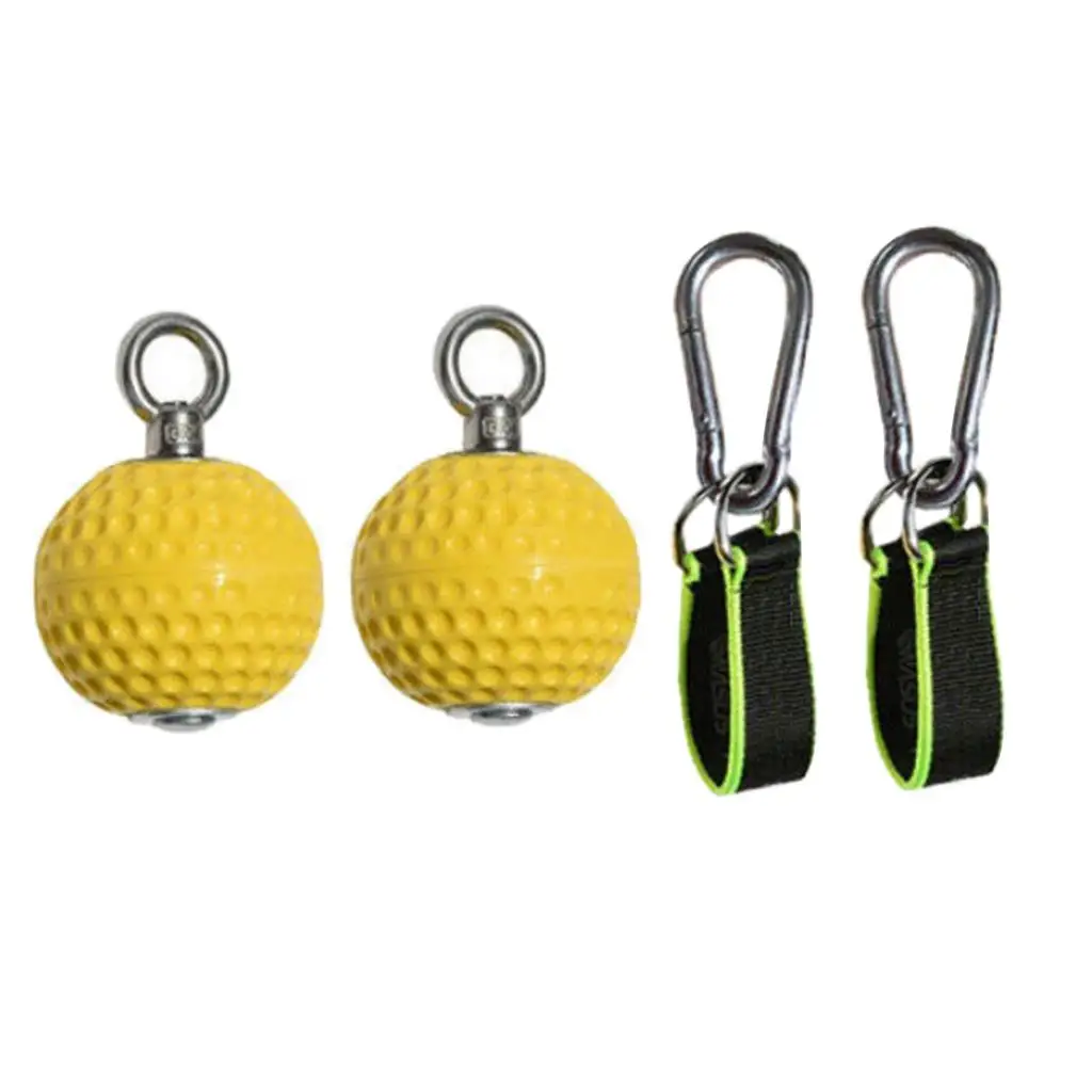 

Pull Up Balls Anti-Slip Grips Fitness Trainer Fingers Forearm Exercise Straps