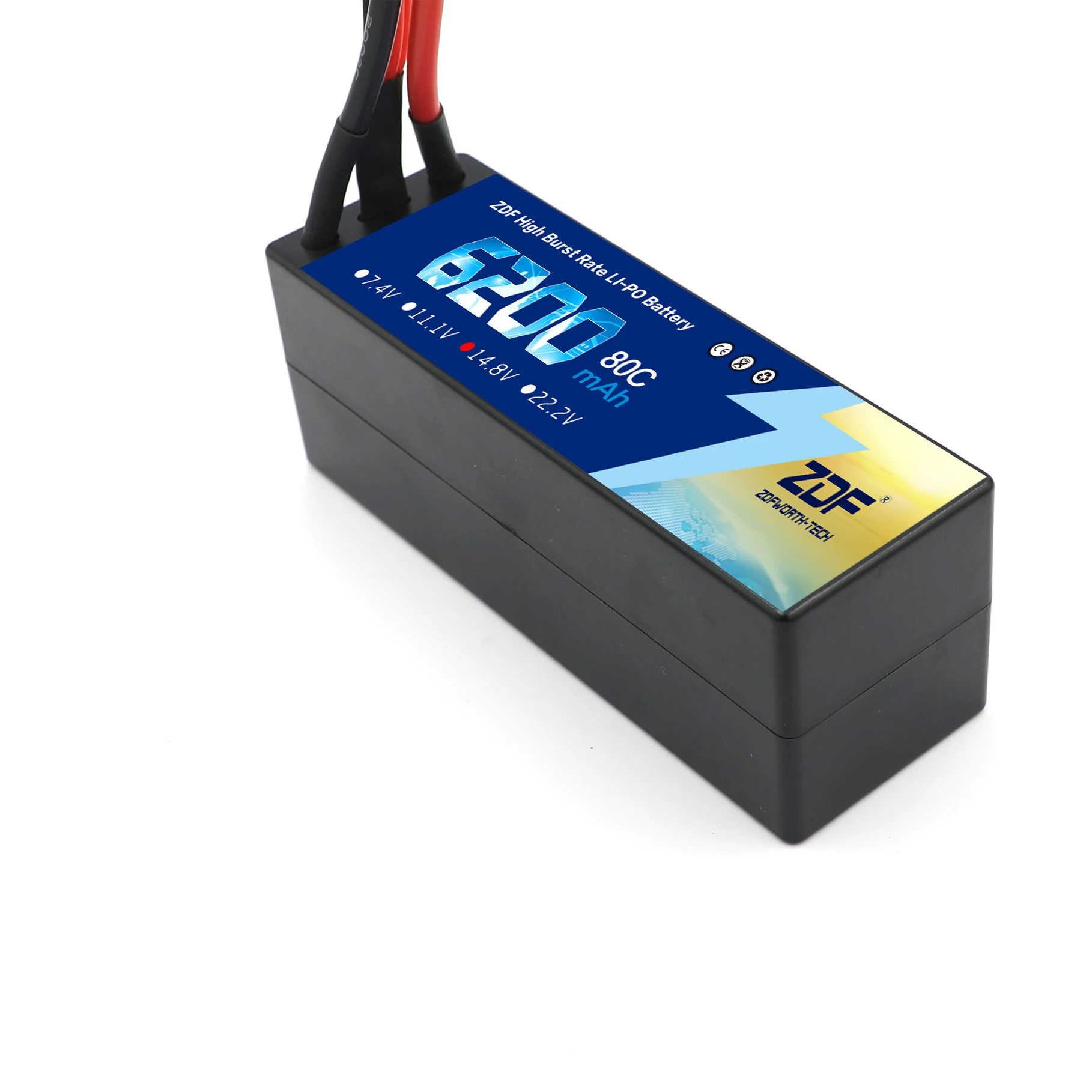 Лучшая качественная колючая проволока Lipo Батарея 7 4 V 11 1 14 8 5200 мА/ч 6200 мАч на