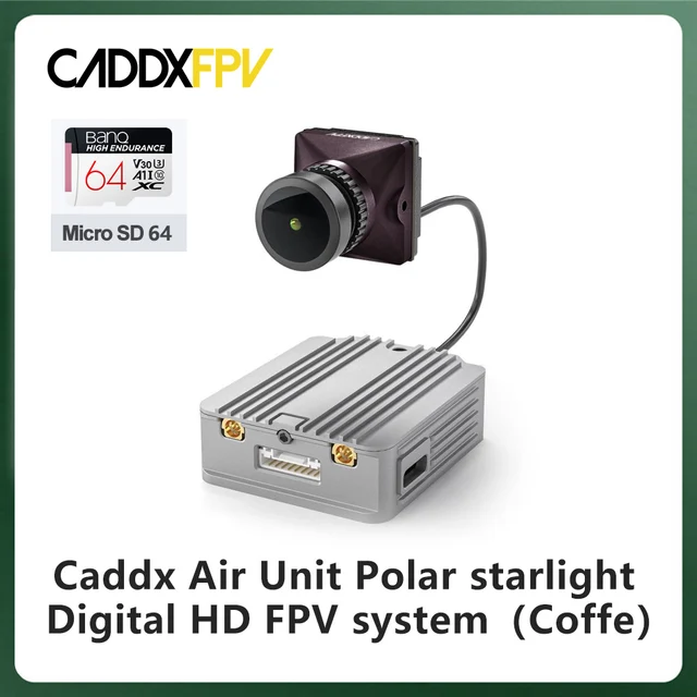 Caddx Polar Vista Kit Purple Coffee + 64GB SD card Caddx Polar Vista Kit Purple Coffee + 64GB SD card