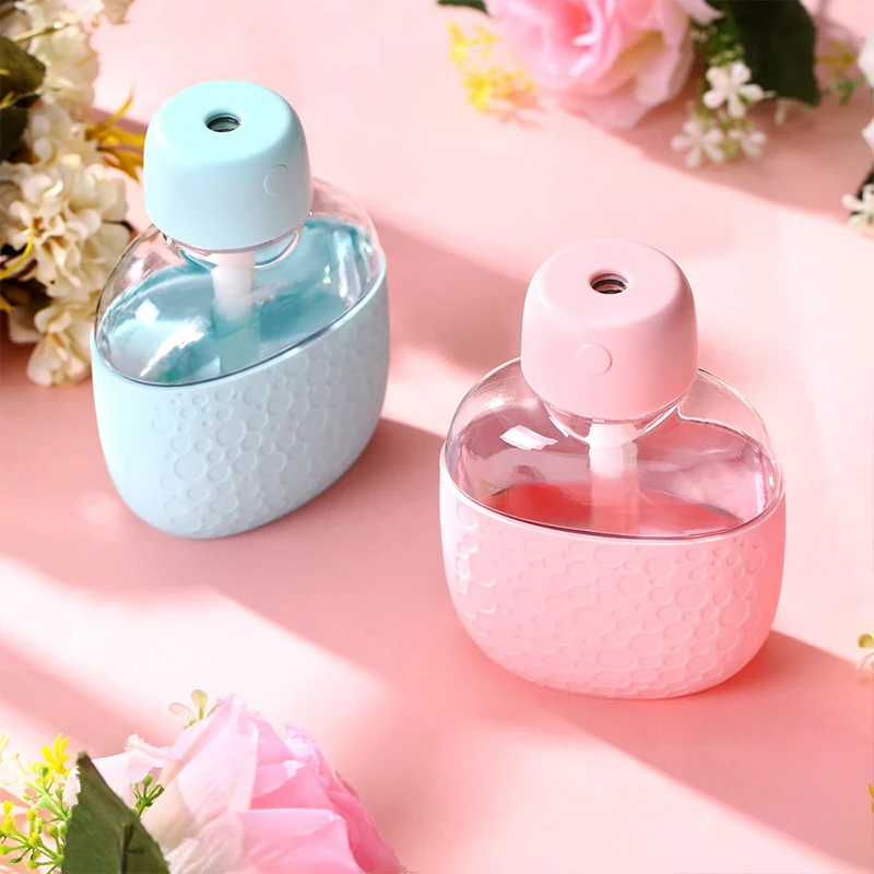 

200 мл милый чайник увлажнитель воздуха USB портативный инструмент для пополнения воды диффузор для ароматерапии с ночным светильник щением д...