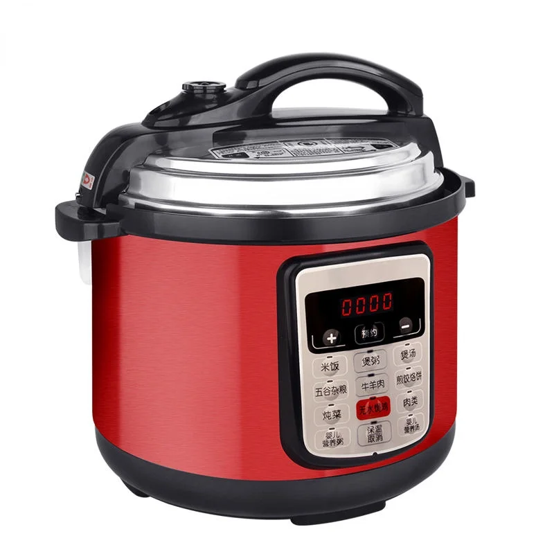 4L/5L/6L Multifunctional Programmable Pressure slow cooking pot non-stick Rice Cooker Stainless Steel Electric | Бытовая техника