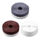 Самоуплотнительная лента для нижней части двери, резиновая уплотнительная лента для погоды, окна, ветрозащитная самоклеящаяся лента для защиты от пыли и ветрового стекла двери