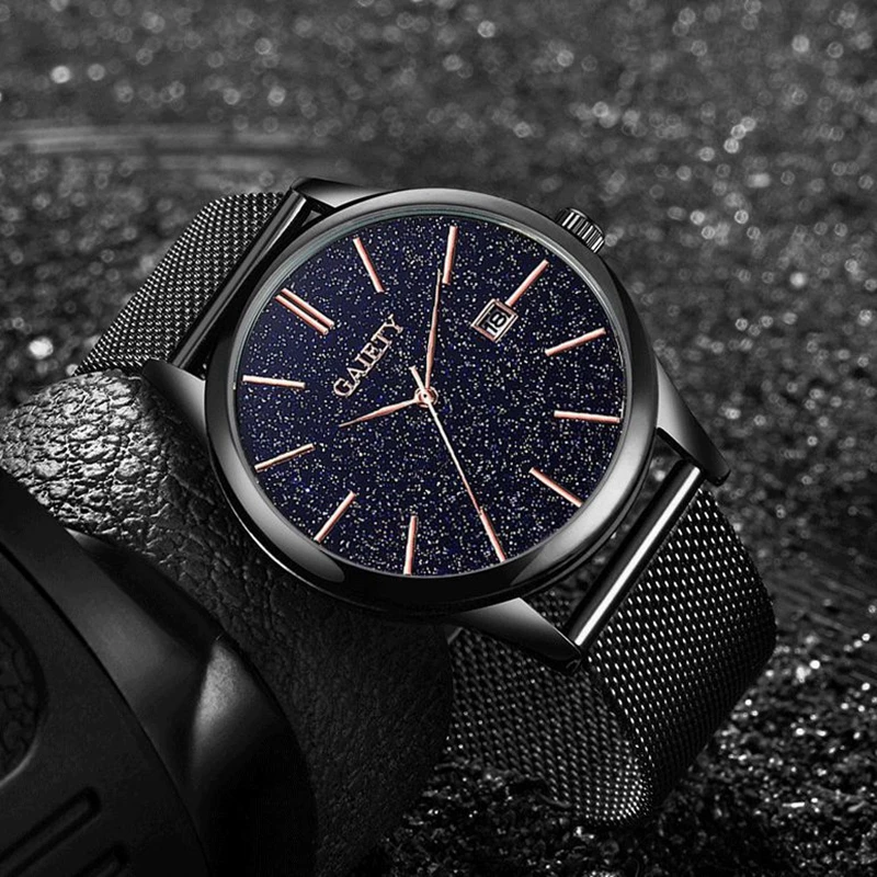Мужские часы ультратонкие наручные Erkek Kol Saati Reloj Hombre|Кварцевые мужские часы| |