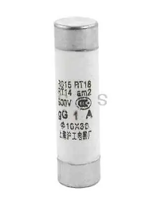 Электрические 500V 1A 10x38mm керамические трубки цилиндрическое плавкое звено 20 шт |