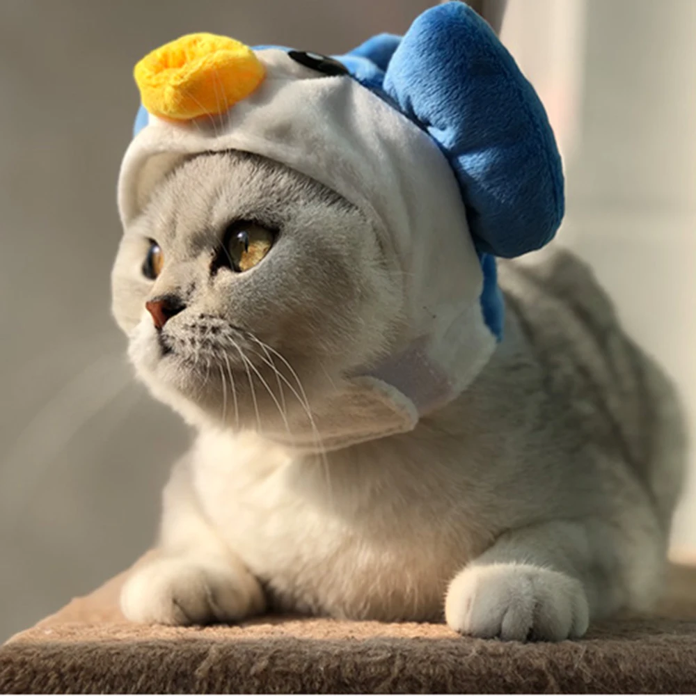 Собака Кошка головные уборы милый мультфильм животных формы шляпа чат аксессуары для чатов Gatos косплей костюм украшения для Хэллоуина