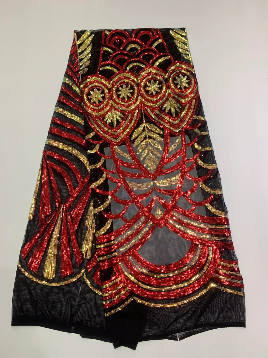 Африканская кружевная ткань высокого качества искусственная с вышивкой