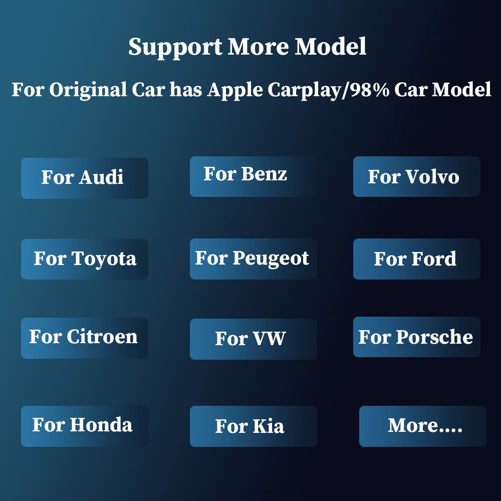 Автомобильный мультимедийный плеер Carplay 4 + 32 ГБ Usb Android для Audi Benz|Автомагнитолы| |