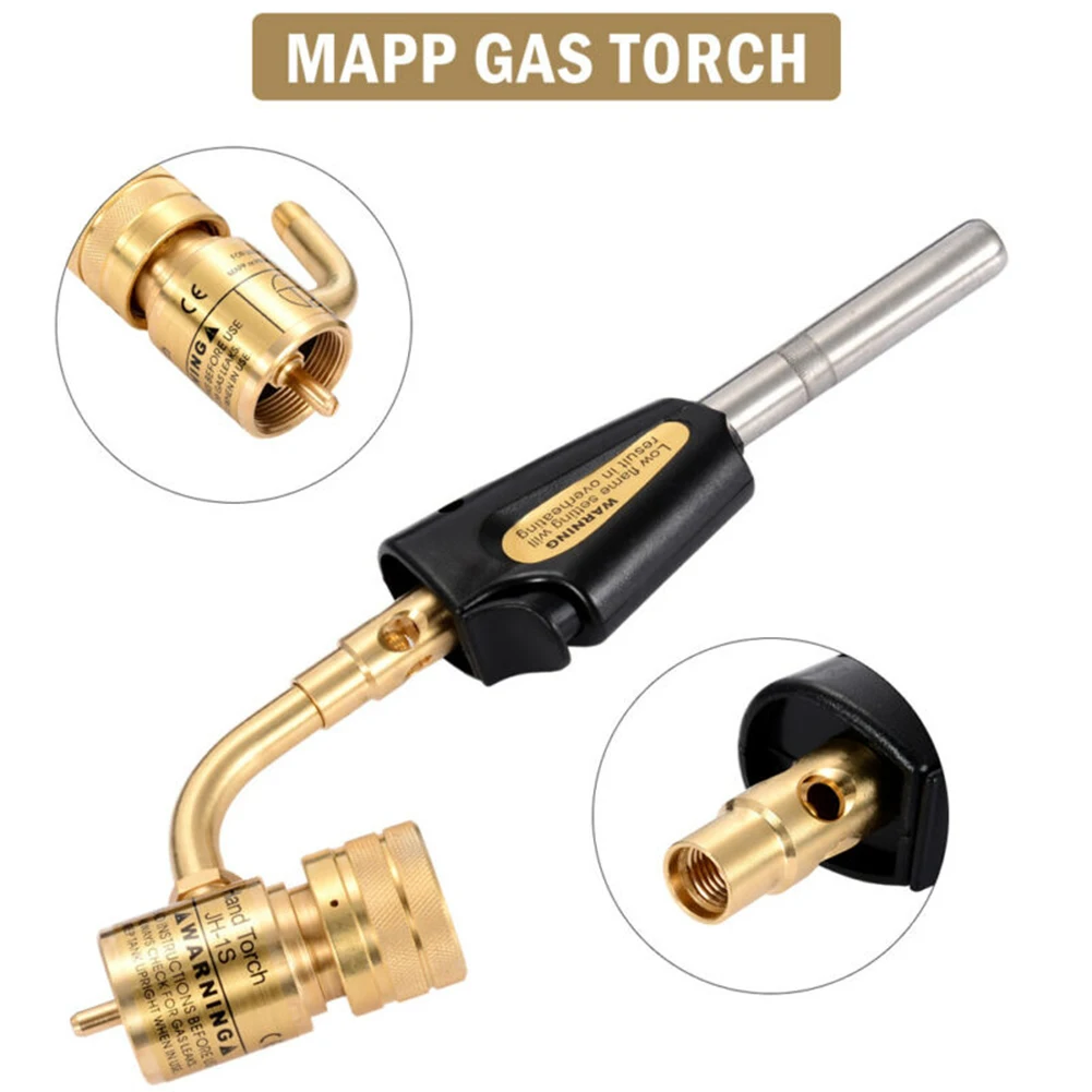 Профессиональная газовая водопроводная паяльная горелка паяльник Mapp пропан
