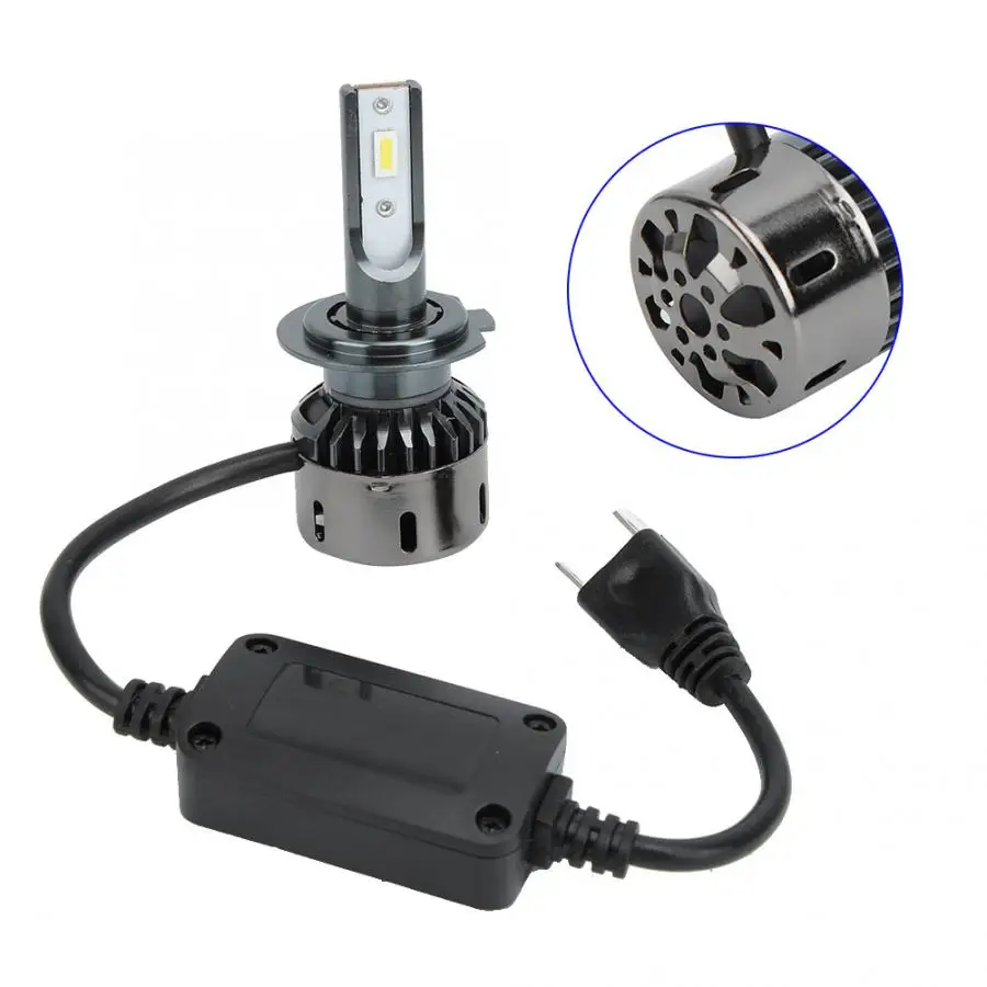 2Pcs S7 H7 Car LED Headlight Front Lamp Accessory 6000K White 35W DC12-24V Auto Headlamp | Автомобили и мотоциклы
