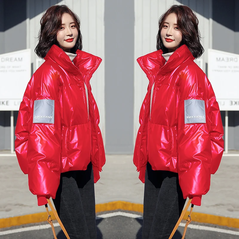 Женская зимняя куртка пуховик коллекция 2019 года женские пальто больших размеров