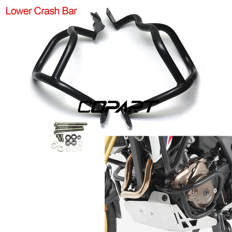 Для Honda CRF 1000 L Africa Twin ABS CRF1000L 16 19 Верхняя и нижняя полоса защиты от удара задний