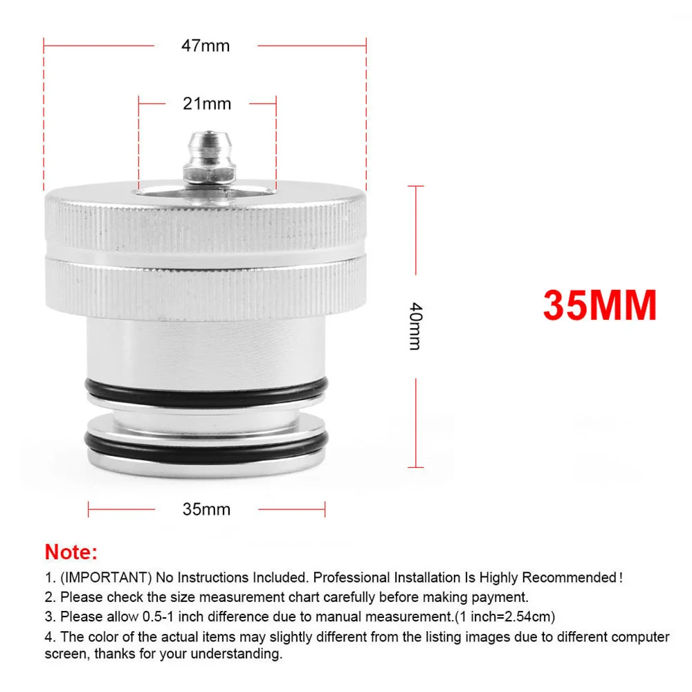 

35mm/39mm/40mm Polaris UTV ATV Wheel Bearing Greaser Service Tool Silver Aluminum Durable Wheel Hub Repair Lubricating Tool