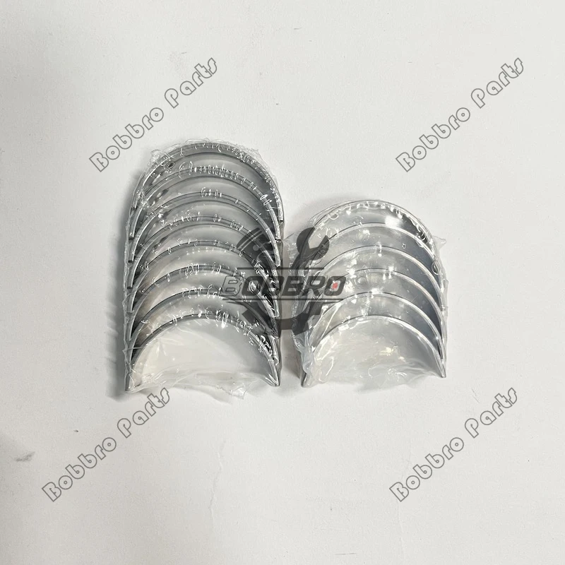 

2TN66 2TN66L 2TN66E Crankshaft Main Bearing Connecting Rod Bearing For Yanmar KOBELCO Mini Excavator SK007