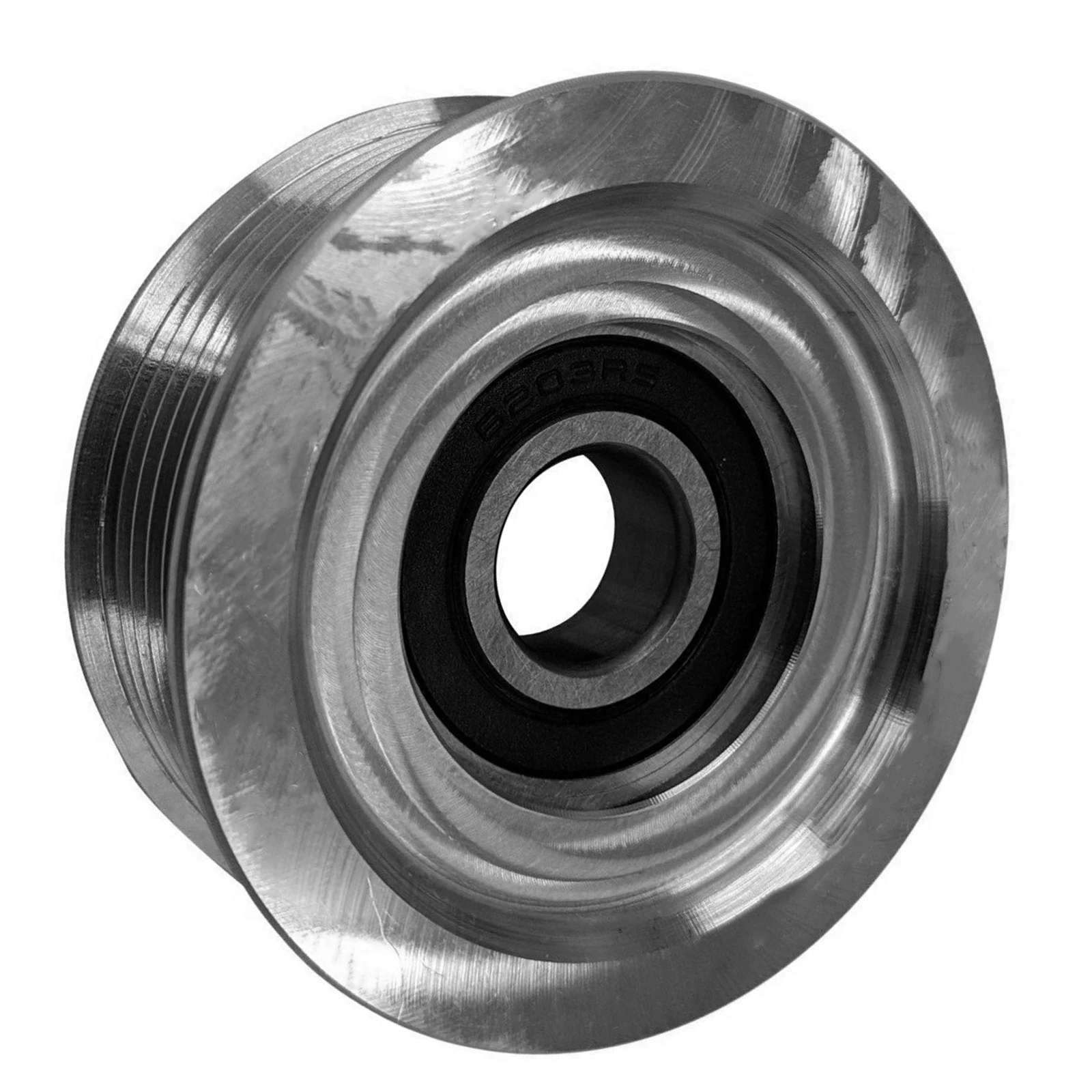 

Aluminum Grooved Tensioner Pulley Fit for LS1 LS2 LS3 LS6 5.3 6.0 6.2