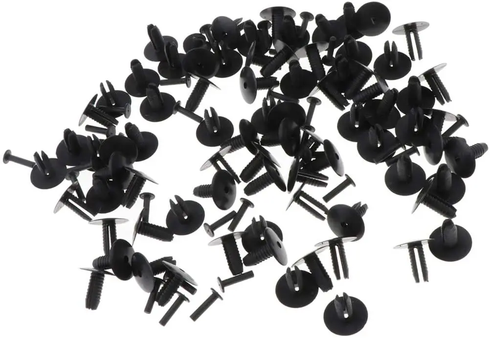 Пластиковые зажимы для автомобиля крепеж Push-типа бампера заклепки автомобильные