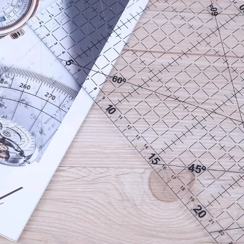 Толстая треугольная ткань большого размера 30X15 см лоскутное шитье DIY инструмент