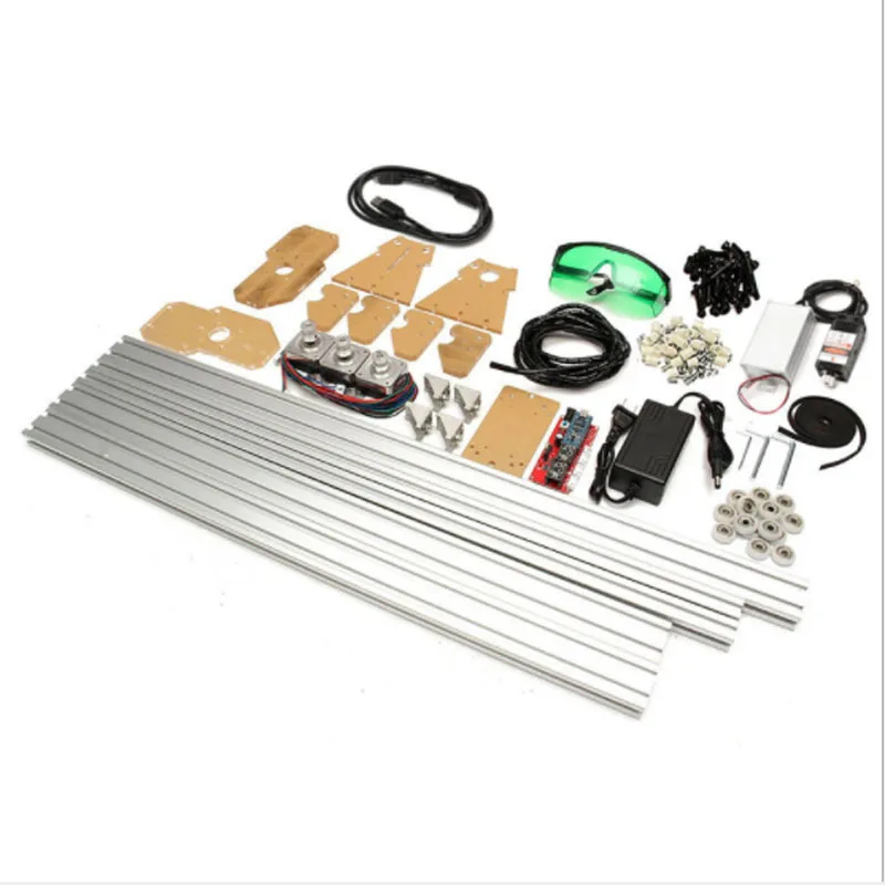 Старая настольная лазерная маркировочная гравировальная машина 50*65 см 3000 МВт