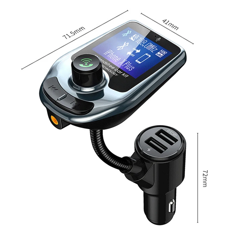 Беспроводной Bluetooth fm передатчик MP3 радио адаптер автомобильный комплект USB