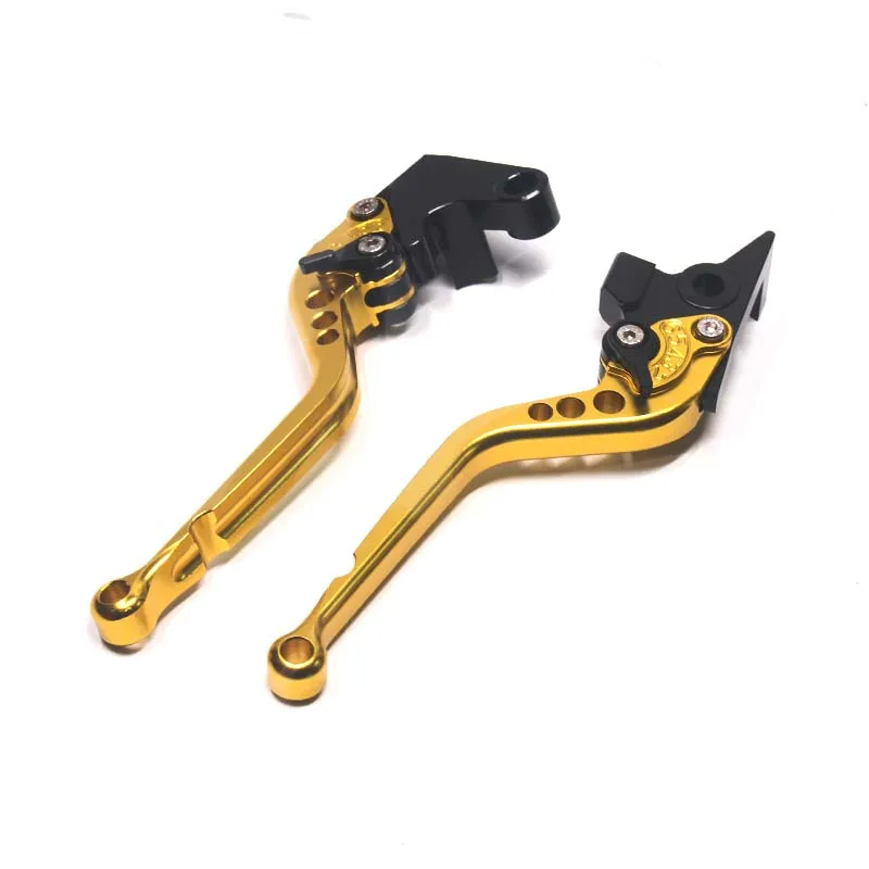 gold Ordinary 3D длинные для Hyosung GT250R EXIVR 2006- GT650R 2006-2012 Мотоцикл с ЧПУ тормозные рычаги сцепления - Color: gold Ordinary