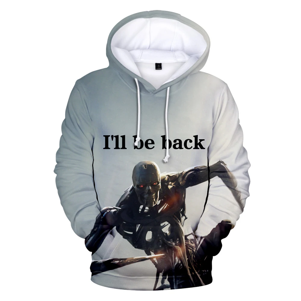 

Spring New Men's Fashion Print Hoodie Loose Comfort Pullover Harajuku Street 3D Pattern Sports Hoodie